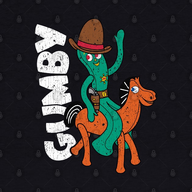 Cowboy Gumby by pocophone